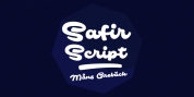 Safir Script font download