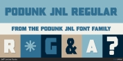 Podunk JNL font download