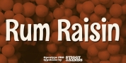 Rum Raisin Pro font download