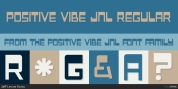 Positive Vibe JNL font download