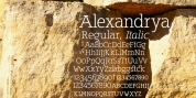 Alexandrya font download