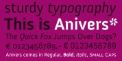 Anivers font download