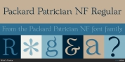 Packard Patrician NF font download