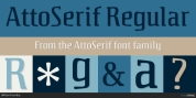 AttoSerif font download
