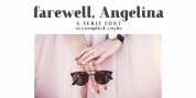 Farewell, Angelina font download