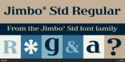 Jimbo Std font download
