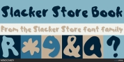 Slacker Store font download