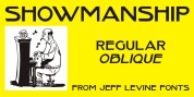 Showmanship JNL font download
