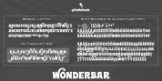 Wonderbar font download