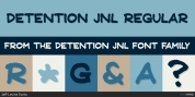 Detention JNL font download