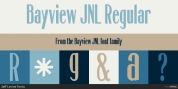 Bayview JNL font download