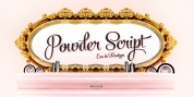 Powder Script font download