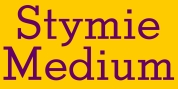 Stymie Medium font download