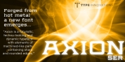 Axion SER font download
