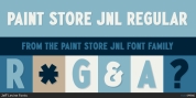Paint Store JNL font download