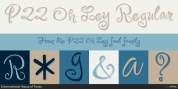 P22 Oh Ley font download