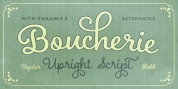 Boucherie Cursive font download