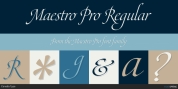 Maestro Pro font download