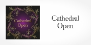 Cathedral Open font download