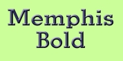 Memphis Bold font download
