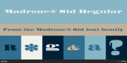Madrone Std font download