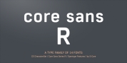 Core Sans R font download