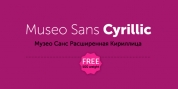 Museo Sans Cyrillic font download