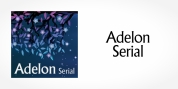 Adelon Serial font download