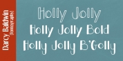 DJB Holly Jolly font download