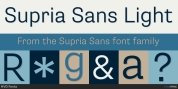 Supria Sans font download