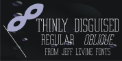 Thinly Disguised JNL font download