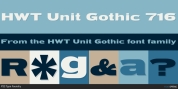 HWT Unit Gothic font download