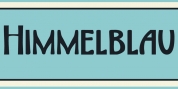 Himmelblau font download
