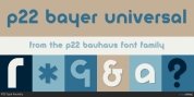 P22 Bauhaus font download
