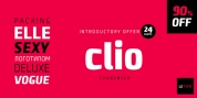 Clio Condensed font download