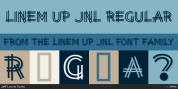 Linem Up JNL font download