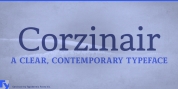 Corzinair font download