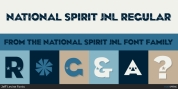 National Spirit JNL font download