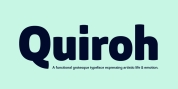 Quiroh font download