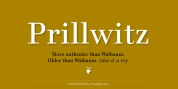 Prillwitz PRO font download