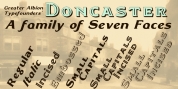 Doncaster font download