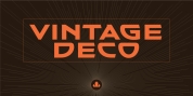 Vintage Deco font download