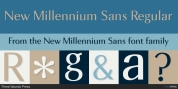 New Millennium Sans font download