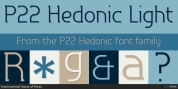 P22 Hedonic font download