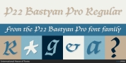 P22 Bastyan Pro font download