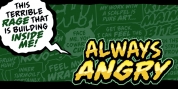 Always Angry BB font download