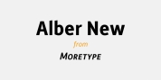 Alber New font download