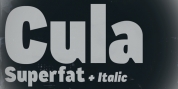 CA Cula Superfat font download