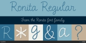 Ronita font download