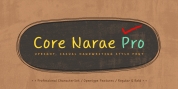 Core Narae Pro font download